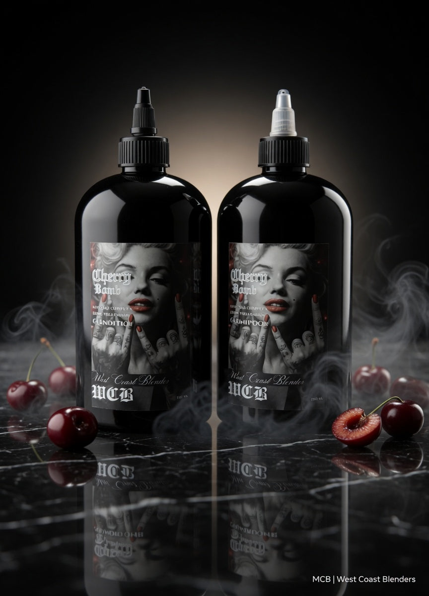 Cherry Bomb Ghk Keratin Deep Treatment Shampoo and Conditioner 8oz.